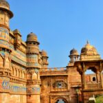 Gwalior Fort’s towering walls and vibrant palaces