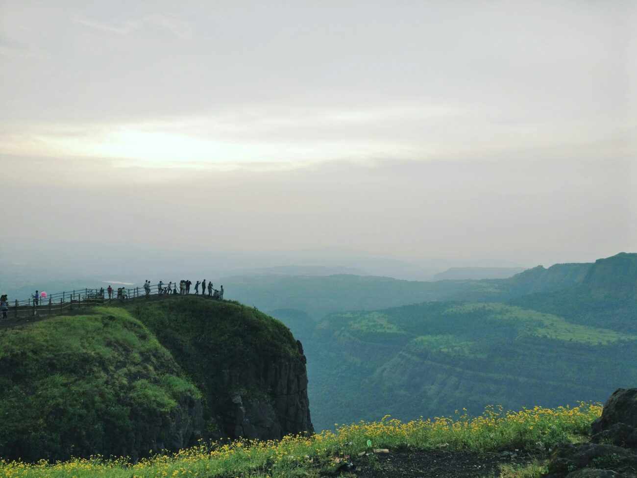 Lonavala’s misty waterfalls and lush green hills under a vibrant Maharashtra sky