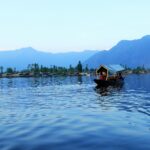 Shikara boat on Dal Lake