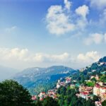 Shimla’s Mall Road with colonial buildings and Himalayan hills