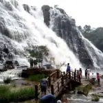 Tirathgarh Falls cascading through lush Kanger Valley forests