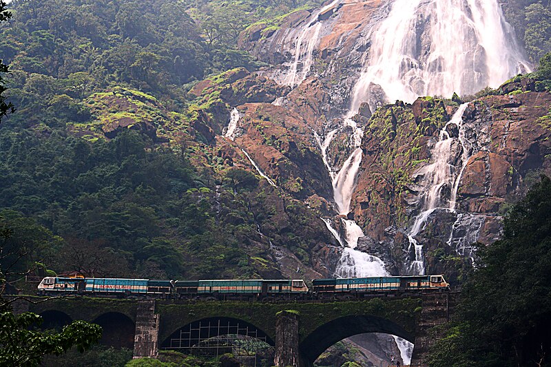 Dudhsagar Falls: Goa’s Milk-White Cascade in the Western Ghats