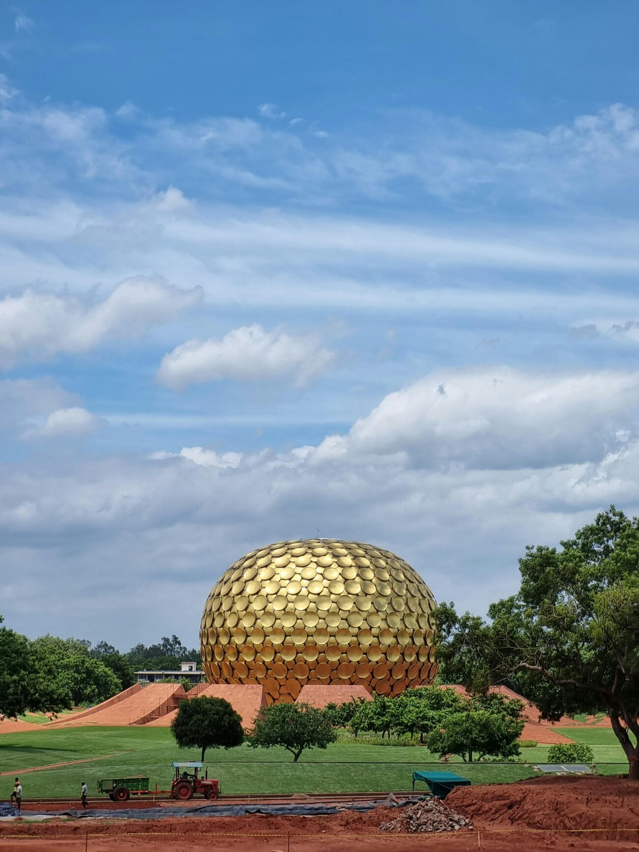 Auroville, Pondicherry Tourism, Matrimandir,